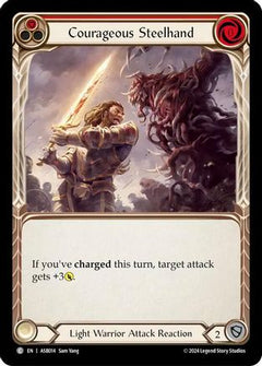 Courageous Steelhand (Red) (ASB014) [Armory Deck: Boltyn] - Deck Out Gaming