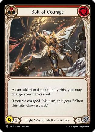 Bolt of Courage (Red) (ASB008) [Armory Deck: Boltyn] - Deck Out Gaming