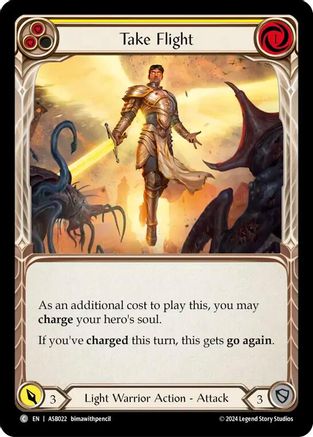 Take Flight (Yellow) (ASB022) [Armory Deck: Boltyn] - Deck Out Gaming