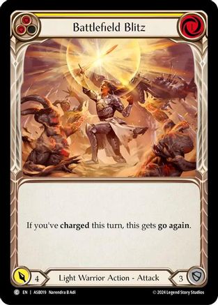 Battlefield Blitz (Yellow) (ASB019) [Armory Deck: Boltyn] - Deck Out Gaming