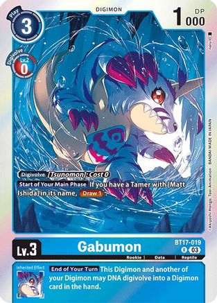 Gabumon (BT17-019) [Secret Crisis] Foil - Deck Out Gaming