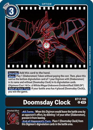 Doomsday Clock (BT17-100) [Secret Crisis] - Deck Out Gaming