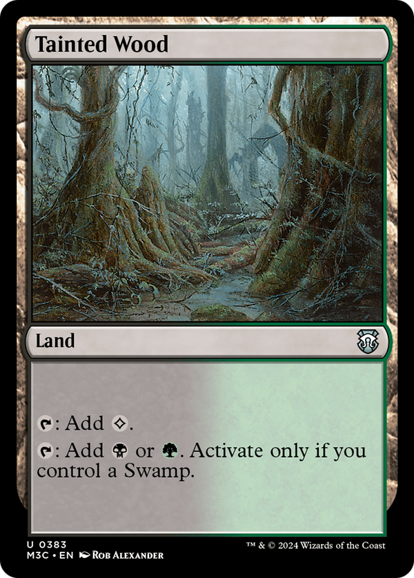 Tainted Wood (383) [Modern Horizons 3 Commander] - Deck Out Gaming