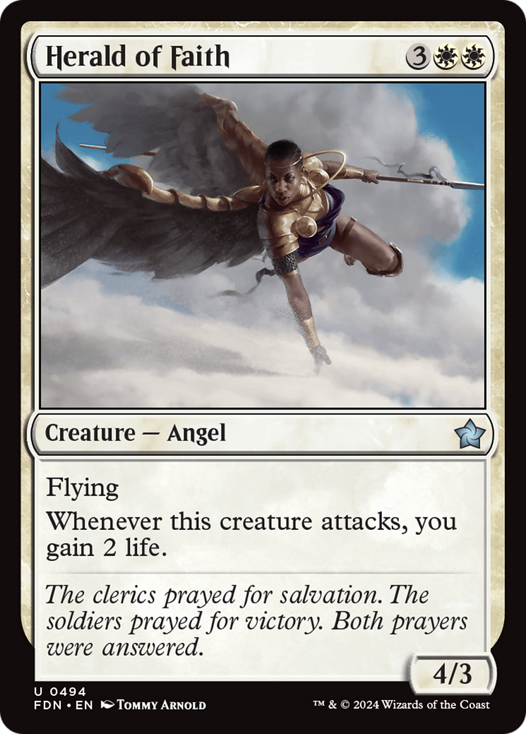 Herald of Faith (494) [Foundations] - Deck Out Gaming
