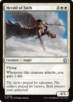 Herald of Faith (494) [Foundations] - Deck Out Gaming