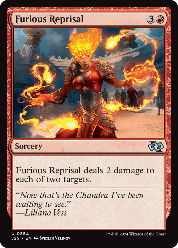 Furious Reprisal (554) [Foundations Jumpstart] - Deck Out Gaming
