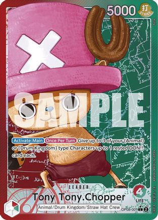 Tony Tony.Chopper (001) (Parallel) (OP08-001) [Two Legends] Foil - Deck Out Gaming