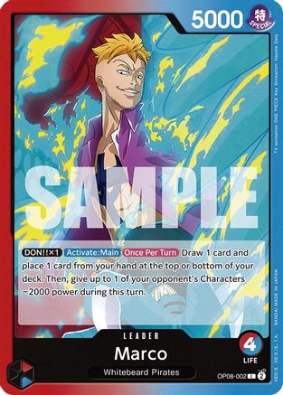 Marco (OP08-002) [Two Legends] - Deck Out Gaming