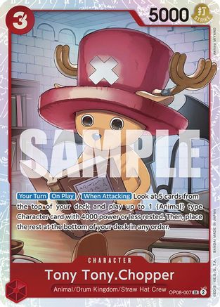 Tony Tony.Chopper (007) (OP08-007) [Two Legends] Foil - Deck Out Gaming