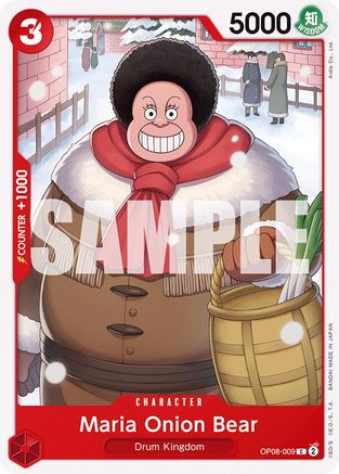 Maria Onion Bear (OP08-009) [Two Legends] - Deck Out Gaming