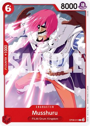 Musshuru (OP08-011) [Two Legends] - Deck Out Gaming