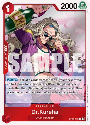Dr.Kureha (OP08-015) [Two Legends] Foil - Deck Out Gaming