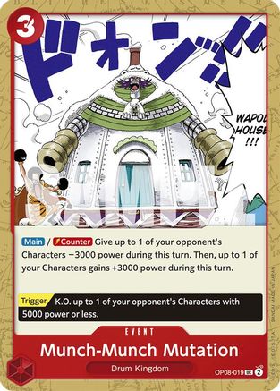 Munch-Munch Mutation (OP08-019) [Two Legends] - Deck Out Gaming