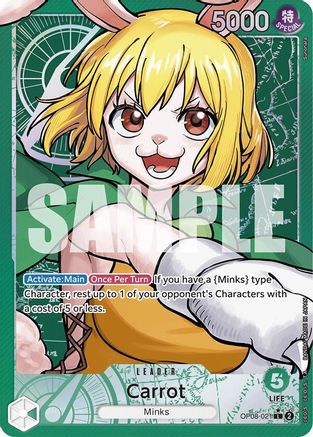 Carrot (021) (Parallel) (OP08-021) [Two Legends] Foil - Deck Out Gaming