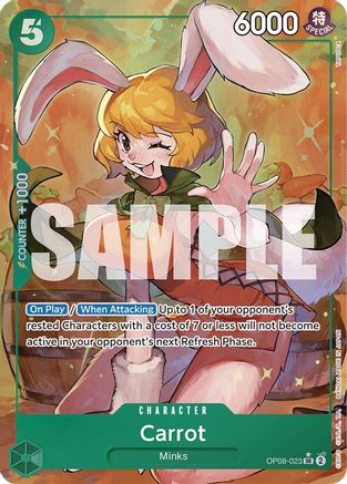 Carrot (023) (Parallel) (OP08-023) [Two Legends] Foil - Deck Out Gaming