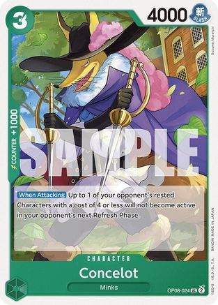 Concelot (OP08-024) [Two Legends] - Deck Out Gaming