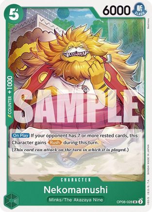 Nekomamushi (OP08-028) [Two Legends] - Deck Out Gaming