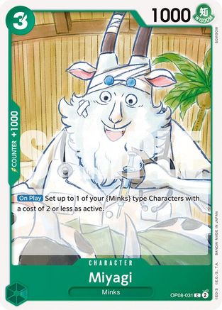 Miyagi (OP08-031) [Two Legends] - Deck Out Gaming
