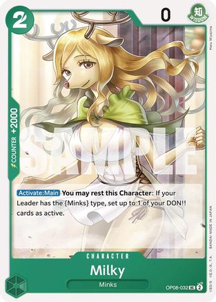 Milky (OP08-032) [Two Legends] - Deck Out Gaming