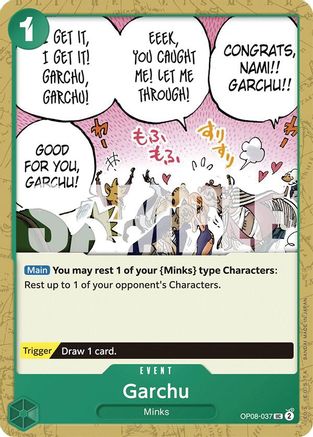 Garchu (OP08-037) [Two Legends] - Deck Out Gaming
