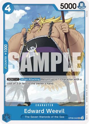 Edward Weevil (OP08-042) [Two Legends] - Deck Out Gaming