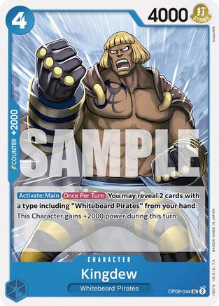 Kingdew (OP08-044) [Two Legends] - Deck Out Gaming