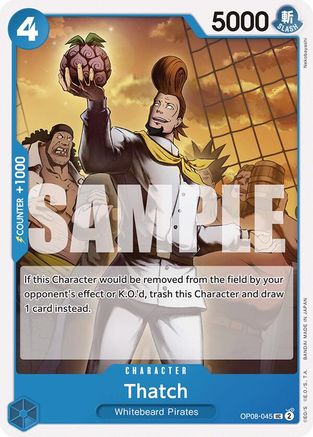 Thatch (OP08-045) [Two Legends] - Deck Out Gaming