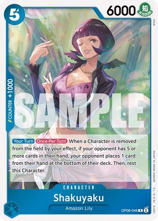 Shakuyaku (OP08-046) [Two Legends] Foil - Deck Out Gaming
