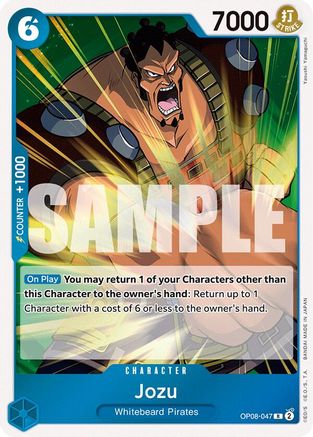 Jozu (OP08-047) [Two Legends] Foil - Deck Out Gaming