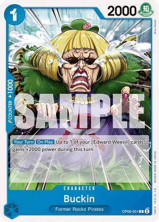 Buckin (OP08-051) [Two Legends] - Deck Out Gaming