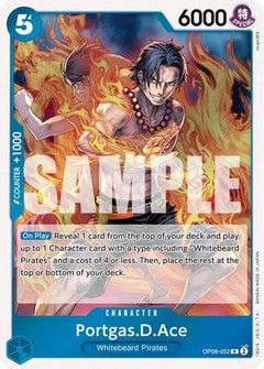 Portgas.D.Ace (OP08-052) [Two Legends] Foil - Deck Out Gaming