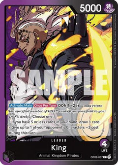 King (057) (OP08-057) [Two Legends] - Deck Out Gaming