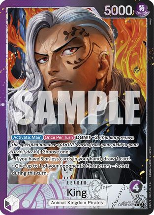 King (057) (Parallel) (OP08-057) [Two Legends] Foil - Deck Out Gaming
