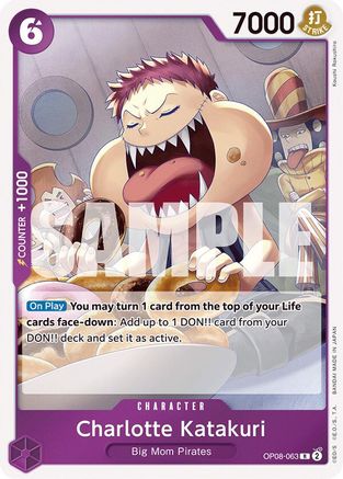 Charlotte Katakuri (063) (OP08-063) [Two Legends] Foil - Deck Out Gaming