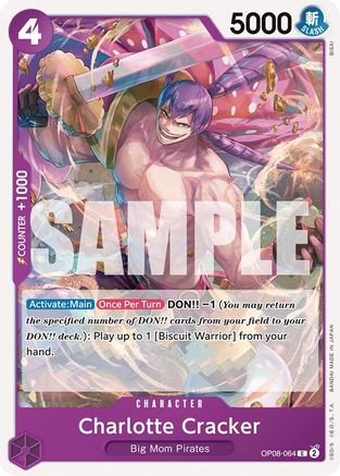 Charlotte Cracker (OP08-064) [Two Legends] - Deck Out Gaming