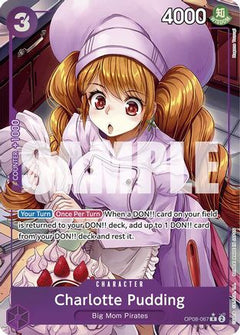 Charlotte Pudding (067) (Parallel) (OP08-067) [Two Legends] Foil - Deck Out Gaming
