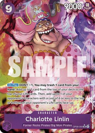 Charlotte Linlin (Parallel) (OP08-069) [Two Legends] Foil - Deck Out Gaming