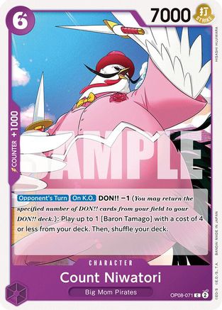 Count Niwatori (OP08-071) [Two Legends] - Deck Out Gaming