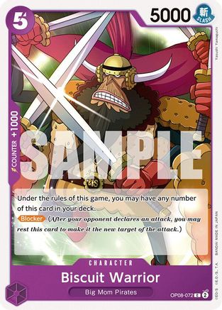 Biscuit Warrior (OP08-072) [Two Legends] - Deck Out Gaming