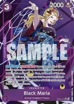 Black Maria (Parallel) (OP08-074) [Two Legends] Foil - Deck Out Gaming