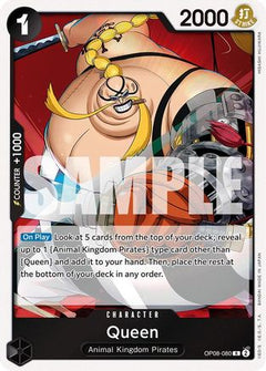 Queen (OP08-080) [Two Legends] Foil - Deck Out Gaming