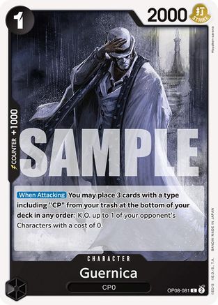 Guernica (OP08-081) [Two Legends] - Deck Out Gaming