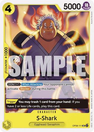 S-Shark (OP08-111) [Two Legends] - Deck Out Gaming