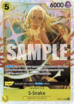 S-Snake (OP08-112) [Two Legends] Foil - Deck Out Gaming