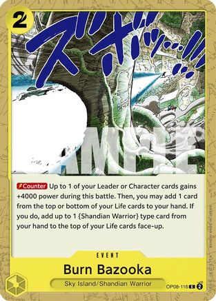 Burn Bazooka (OP08-116) [Two Legends] - Deck Out Gaming