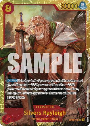 Silvers Rayleigh (OP08-118) [Two Legends] Foil - Deck Out Gaming