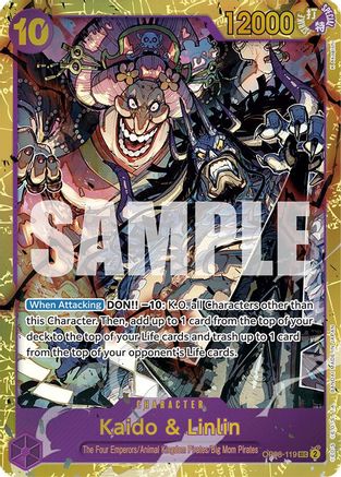 Kaido & Linlin (OP08-119) [Two Legends] Foil - Deck Out Gaming