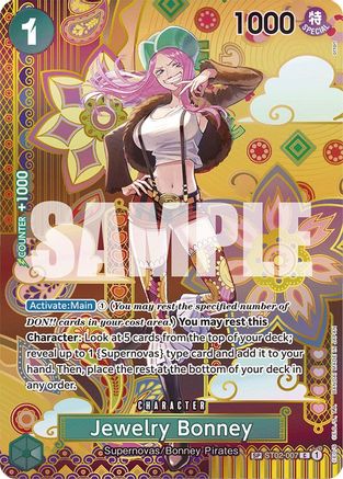 Jewelry Bonney (SP) (ST02-007) [Two Legends] Foil - Deck Out Gaming