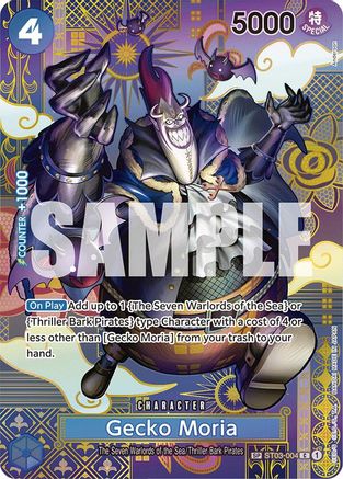 Gecko Moria (SP) (ST03-004) [Two Legends] Foil - Deck Out Gaming