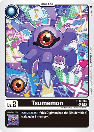 Tsumemon (BT17-005) [Secret Crisis] - Deck Out Gaming